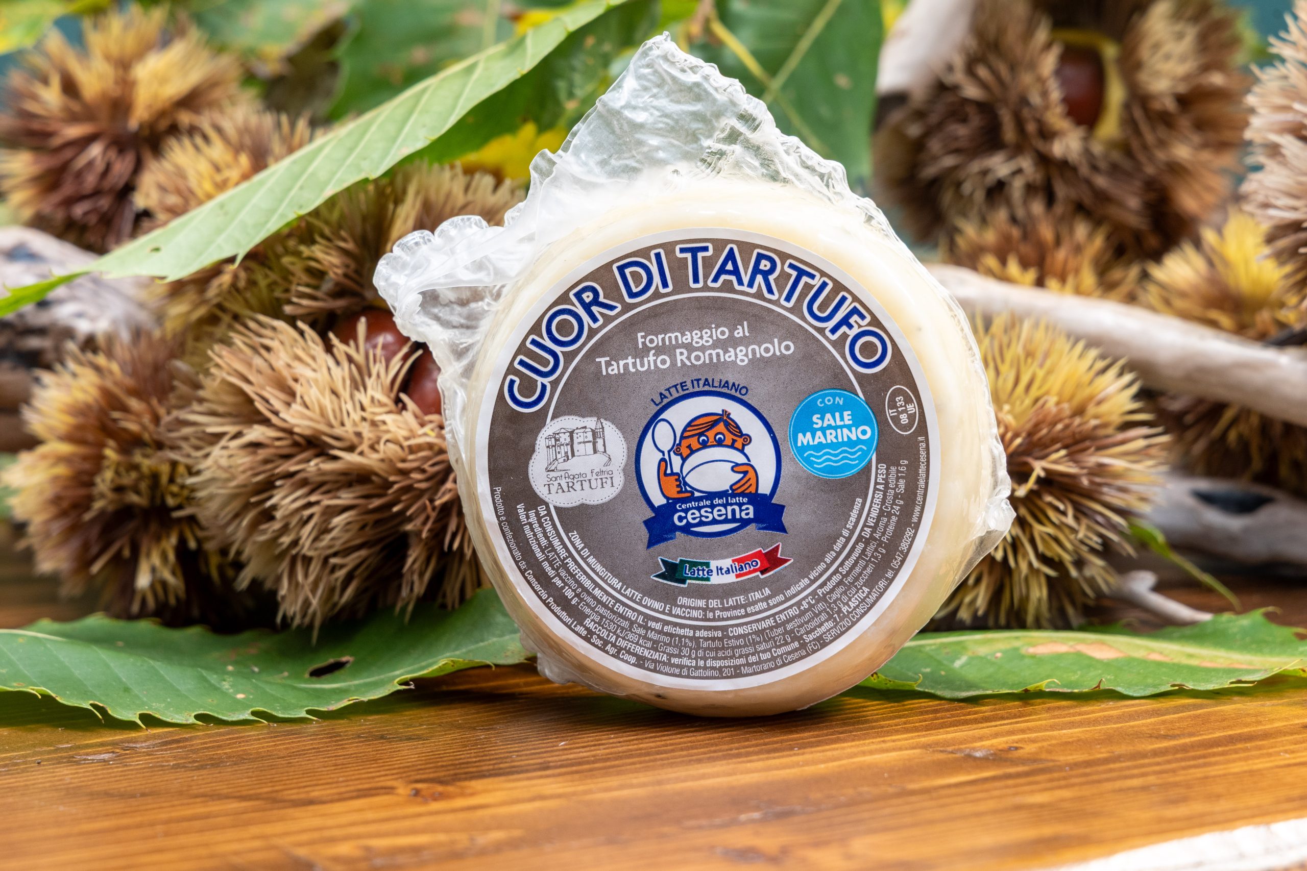 Formaggio Cuor di Tartufo - Sant'Agata Tartufi® x Centrale del Latte di Cesena