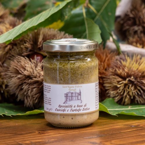 Crema di Carciofi e Tartufo Nero 5% - Sant'Agata Tartufi® - 130g