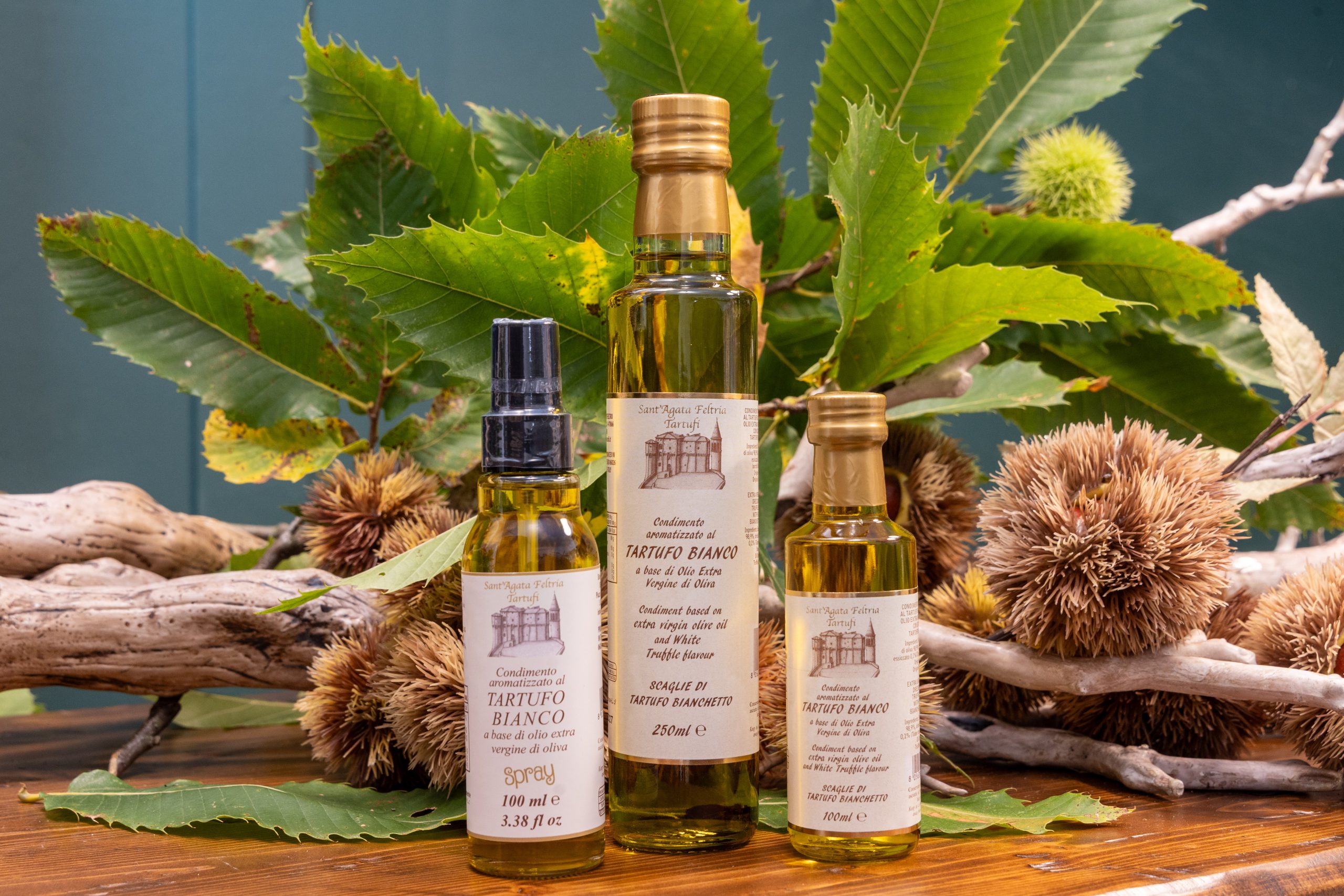 Olio EVO Aromatizzato al Tartufo Bianco ml.100 - immagine 4