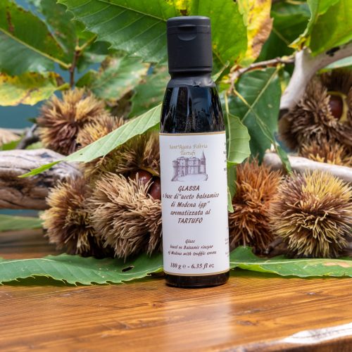 Glassa di Aceto Balsamico al Tartufo Nero - Sant'Agata Tartufi® - 180ml