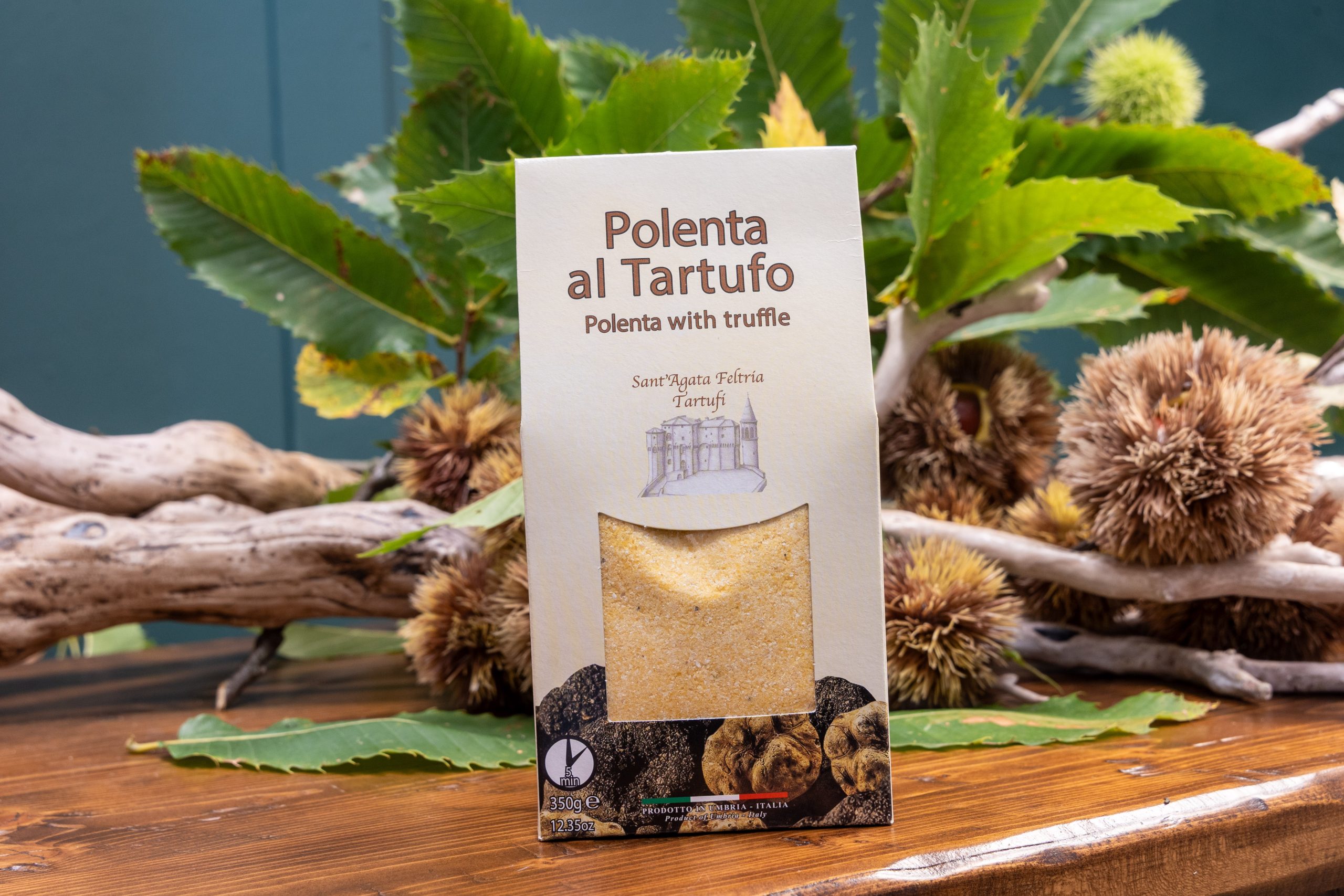 Polenta al Tartufo Nero - Sant'Agata Tartufi® - 350g