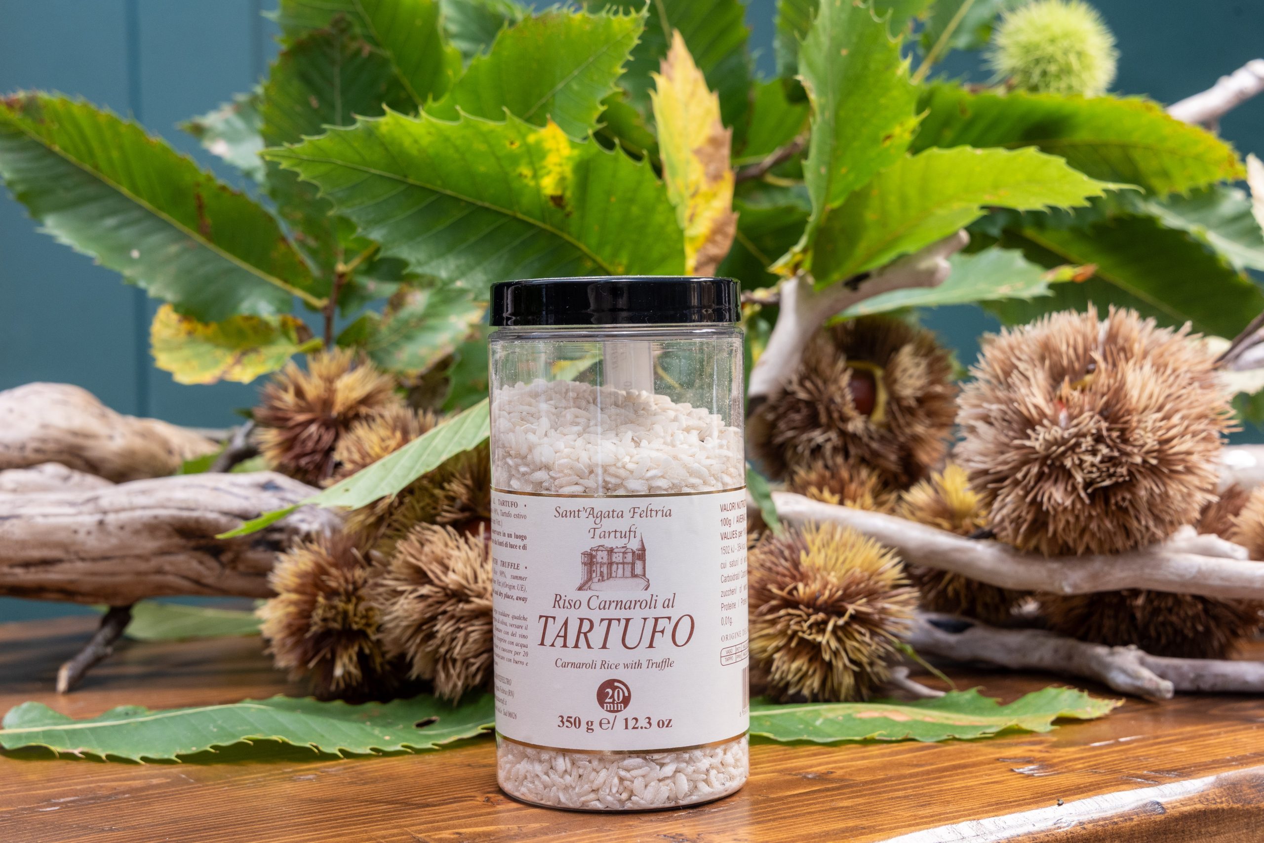 Riso Carnaroli al Tartufo Nero - Sant'Agata Tartufi® - 350g