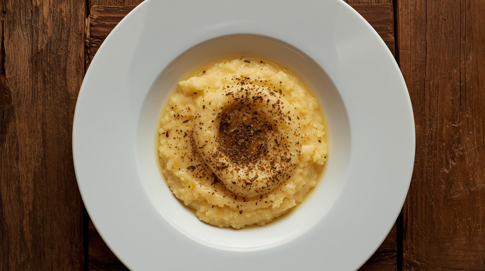 Polenta al Tartufo Nero - Sant'Agata Tartufi® - 350g - immagine 3